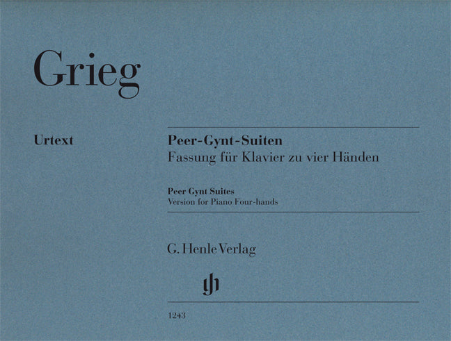 Grieg Peer Gynt Suites 4Hands HN