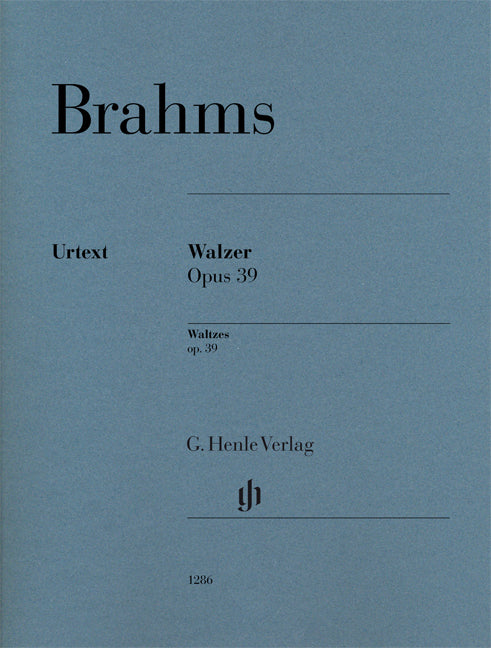 Brahms Waltzes Op39 Pno HN
