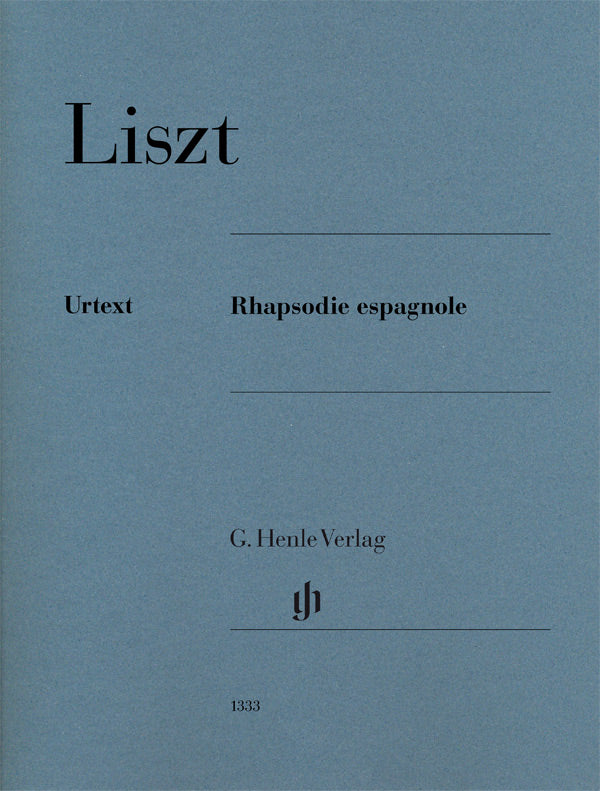 Liszt Rhapsodie Espagnole Pno HN