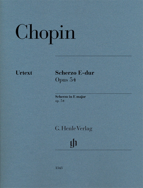 Chopin Scherzo E major Op. 54 Pno
