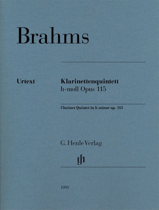 Brahms Cl 5tet Parts HN1393 op115 bmin