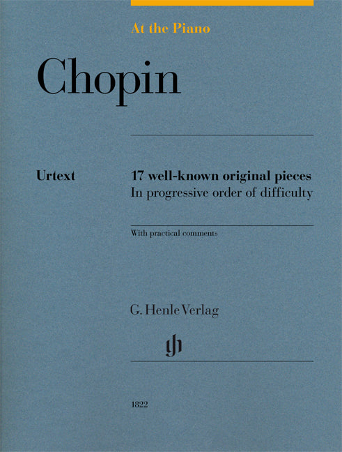 At the Piano Chopin 17 Well Known Pces