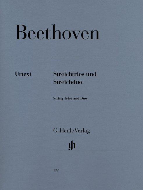 Beethoven String Duos/Trios HN