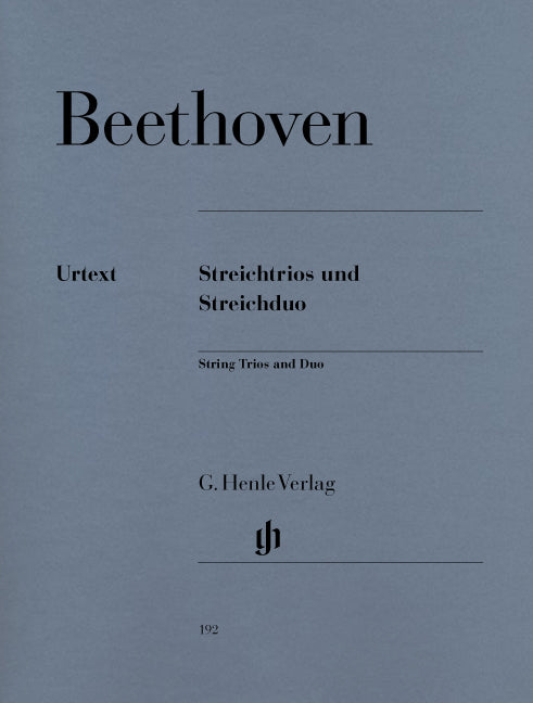 Beethoven String Duos/Trios HN