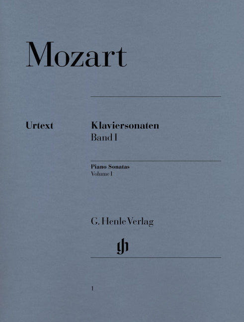 Mozart Pno Sonatas Vol1 HN1