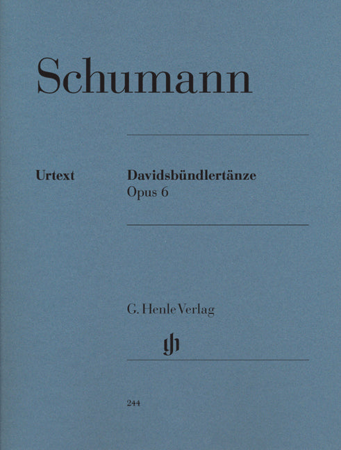 Schumann Davidsbundlertanze Op6 Pno HN