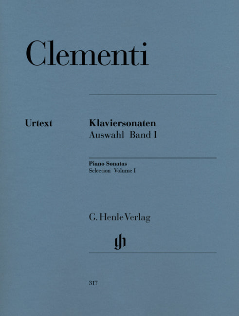 Clementi Pno Sonatas Vol1 HN