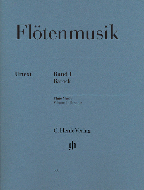 Flute Music Vol1 Baroque Flt&Pno HN