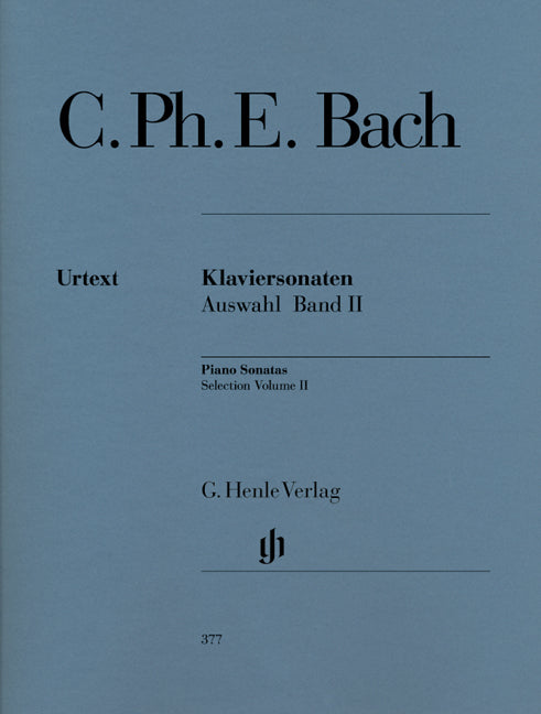 Bach CPE Pno Sonatas Vol2 HN377