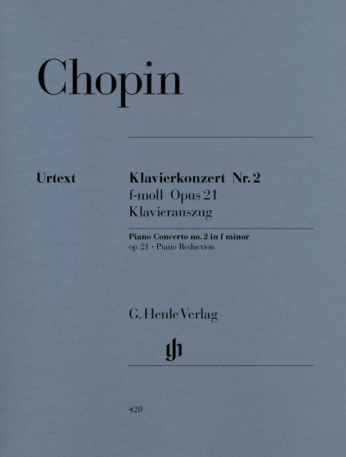 Chopin Pno Concerto No2 f min Op21 HN