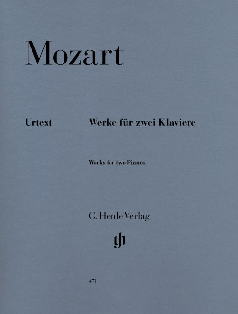 Mozart Various Wks 2 Pnos HN