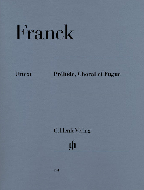 Franck Prelude Choral&Fugue Pno HN