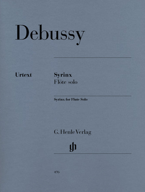 Debussy Syrinx Flute Solo HN