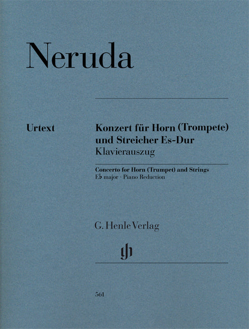 Neruda Concerto for Horn Hn Trpt HN