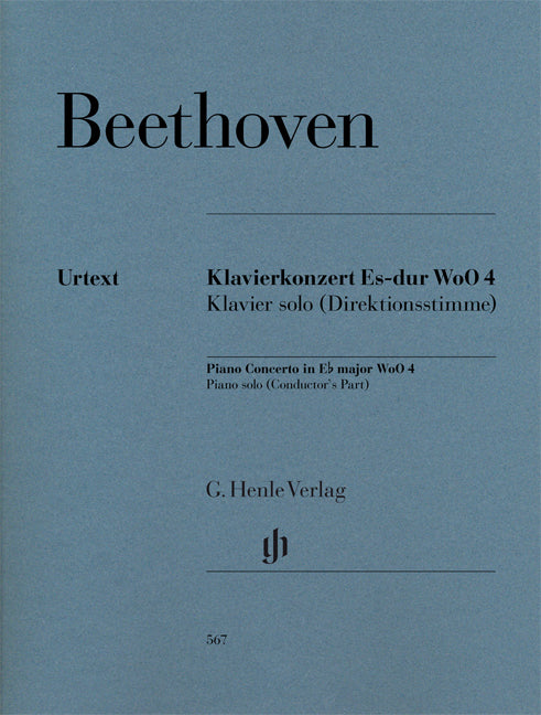 Beethoven Pno Concerto Ebmaj WoO4 Condu