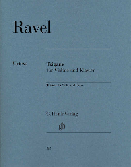 Ravel Tzigane Vln&Pno HN