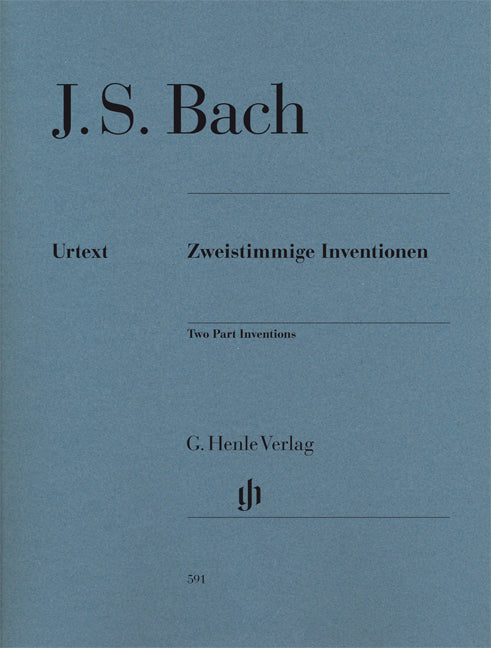 Bach Two Part Inventions Pno HN