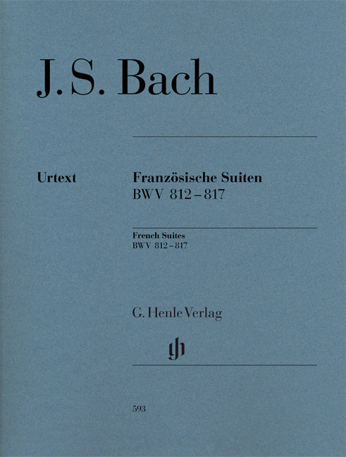 Bach French Suites HN Rev Ed BWV812-817