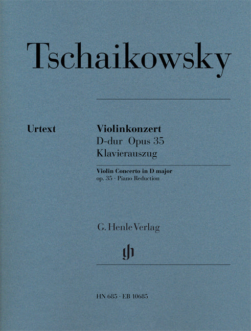 Tchaikovsky Vln Concerto D Op35 Vln&Pno