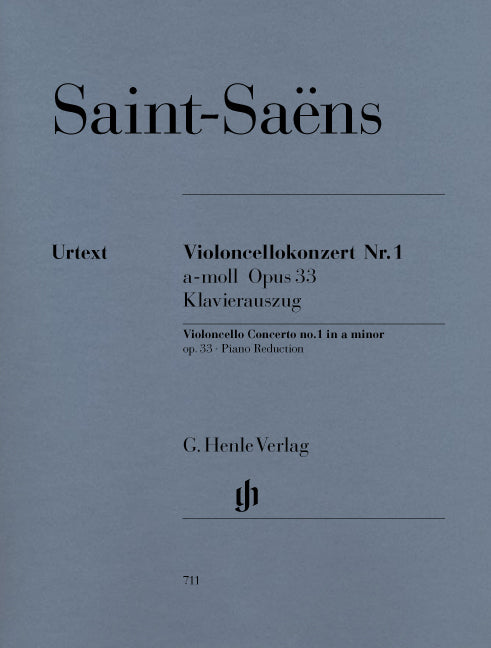 Saint Saens Cello Concerto 1 amin Op33