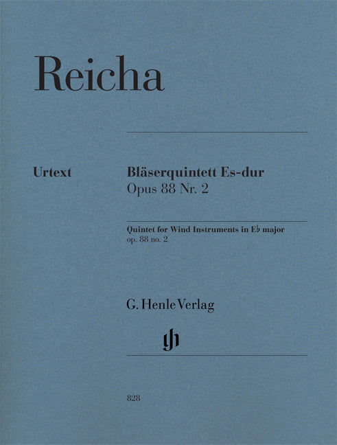 Reicha Wind 5tet Op88 No2 HN