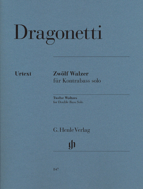 Dragonetti 12 Waltzes Double Bass HN