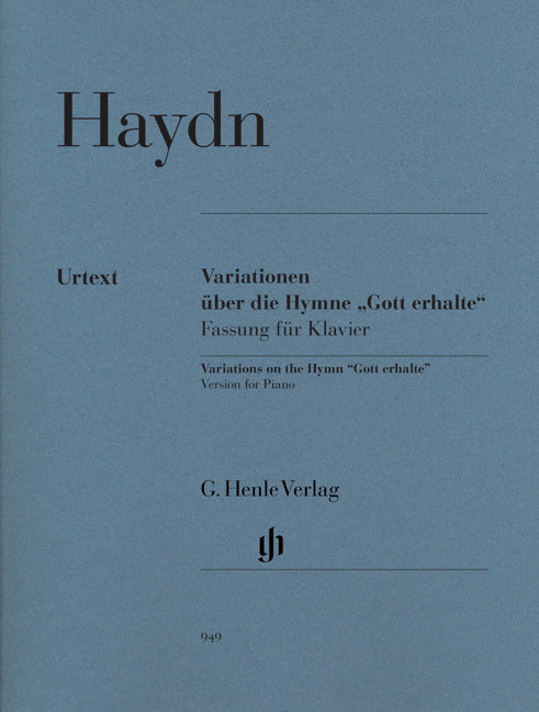 Haydn Variations on Gott erhalte PNO HN