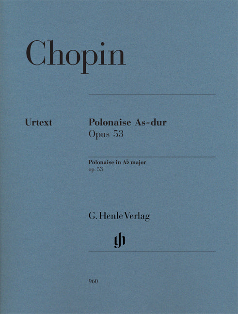 Chopin Polonaise Pno Op.53 HN