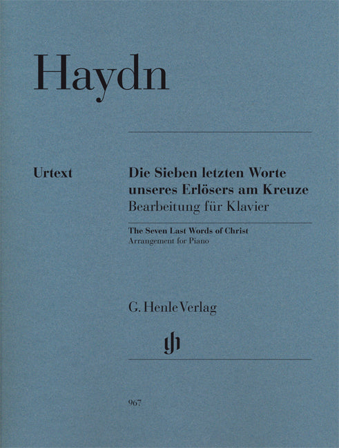 Haydn Seven Last Words of Christ PNO HN