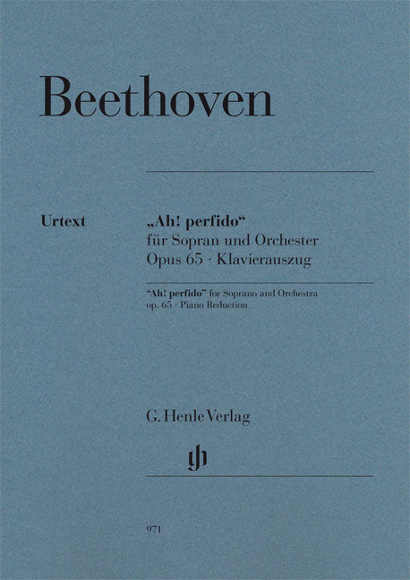 Beethoven Ah! Perfido Op65 Soprano+Pno