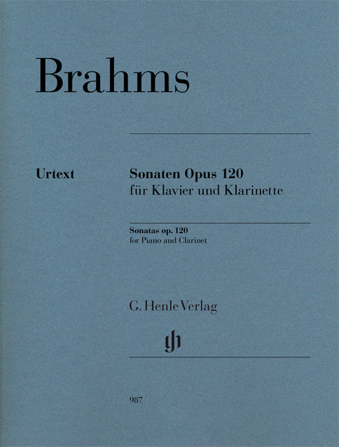 Brahms Sonata Op120 Clt&Pno HN