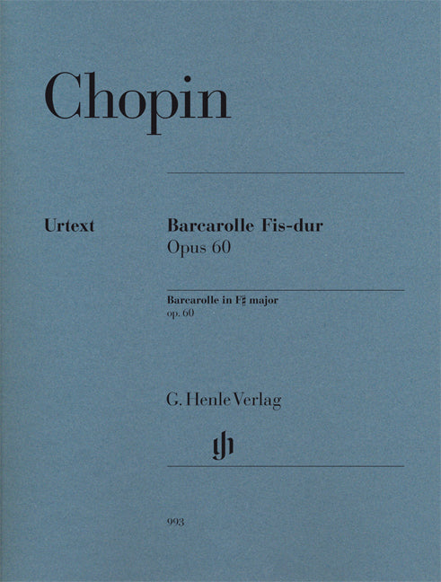 Chopin Barcarolle F,maj Op60 HN