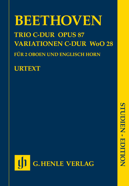 Beethoven Variations Cmaj 2Ob+Cor Ang M