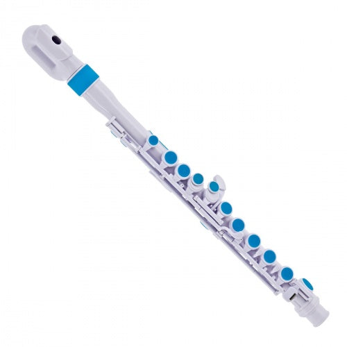 Nuvo JFlute White with Blue