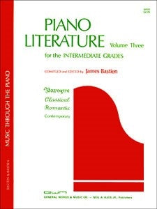 Piano Literature Volume 3 Bastien