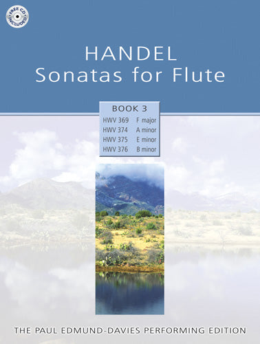 Handel Sonatas for Flt Bk3+CD KMA