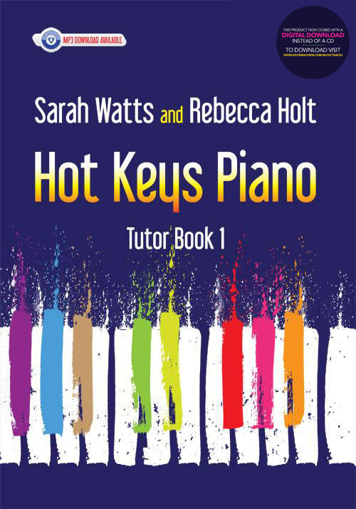 Hot Keys Piano Tutor Bk1 Watts +CD KMA