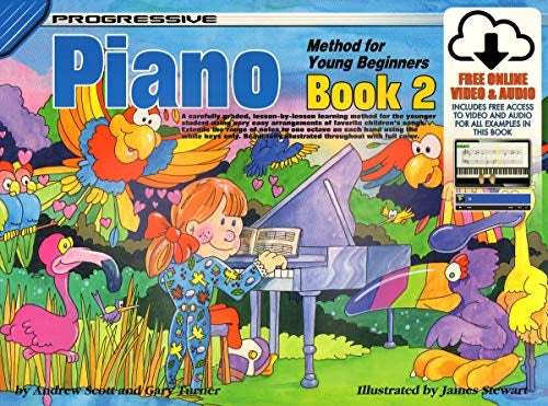 PROG Piano Method Yng Beg Bk2+CD