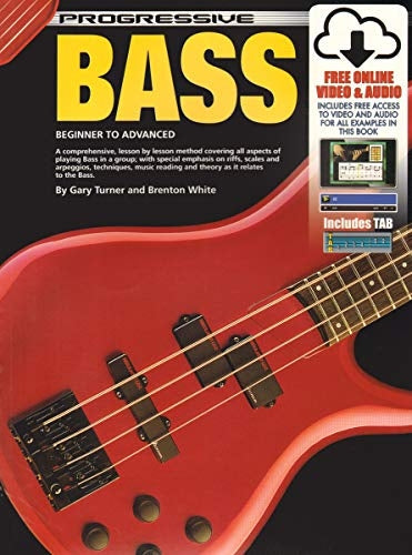PROG Bass Gtr+CD+DVD Beg to Adv
