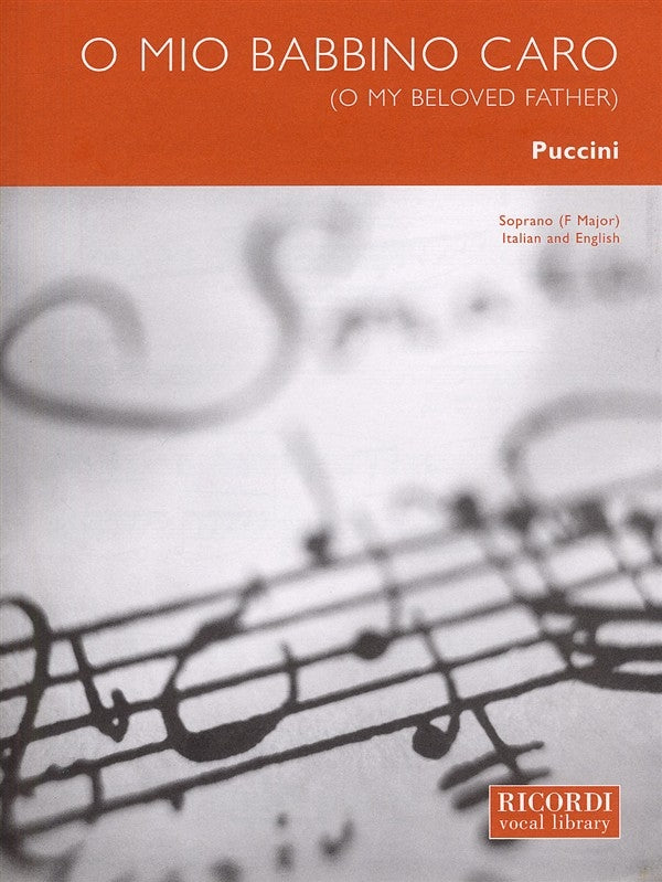 Puccini O Mio Babbini Caro Fmj SOP RIC