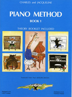 Charles and Jacqueline Piano Method Boo