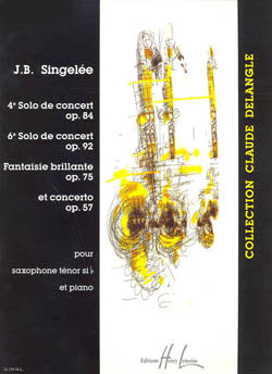 Singelee Solo de concert etc TEN SAX