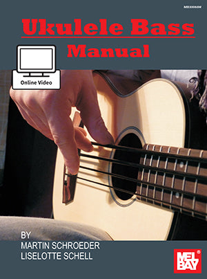Ukulele Bass Manual Schroeder Bk+Vid MB