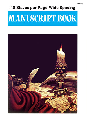 Manuscript Book 10 Stave MB
