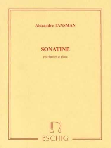 Tansman Sonatine Bassoon&Pno ESCH