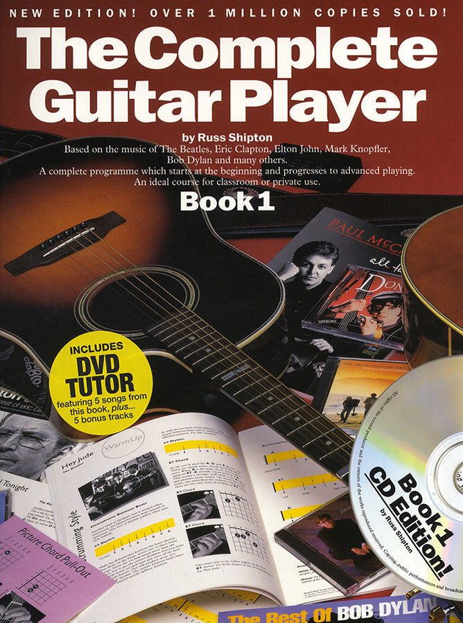 Comp Gtr Player Bk1+CD+DVD