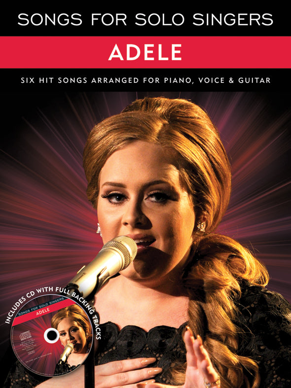 Songs For Solo Singers Adele Bk/CD