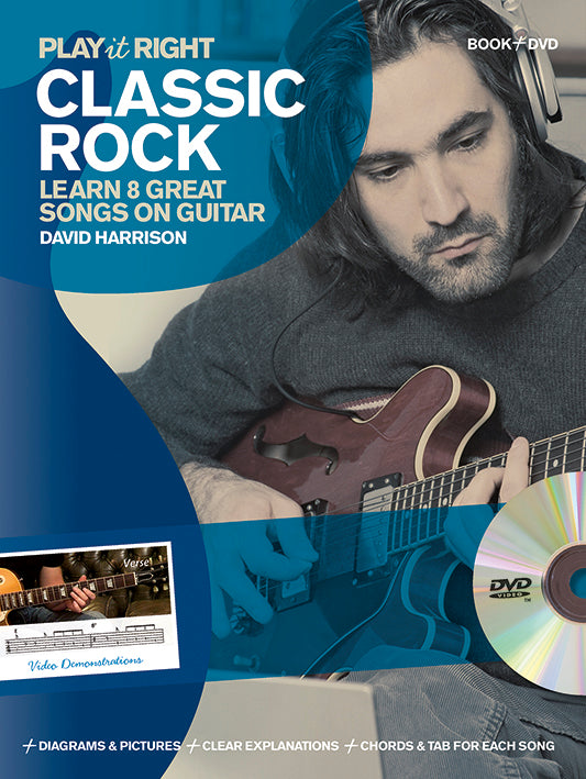 Play It Right Classic Rock Gtr Bk+DVD