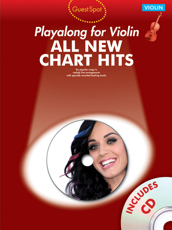 Guest Spot All New Chart Hits Vln Bk+CD
