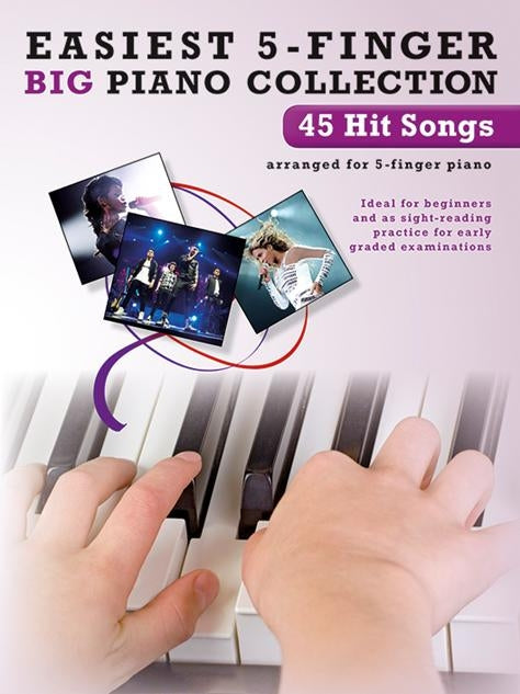 Easiest 5 Finger Big Pno Coll 45 Hit So